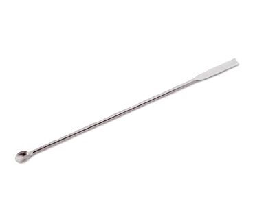 Espátula Dupla com Micro-Colher em Arame de Aço Inox 3mm